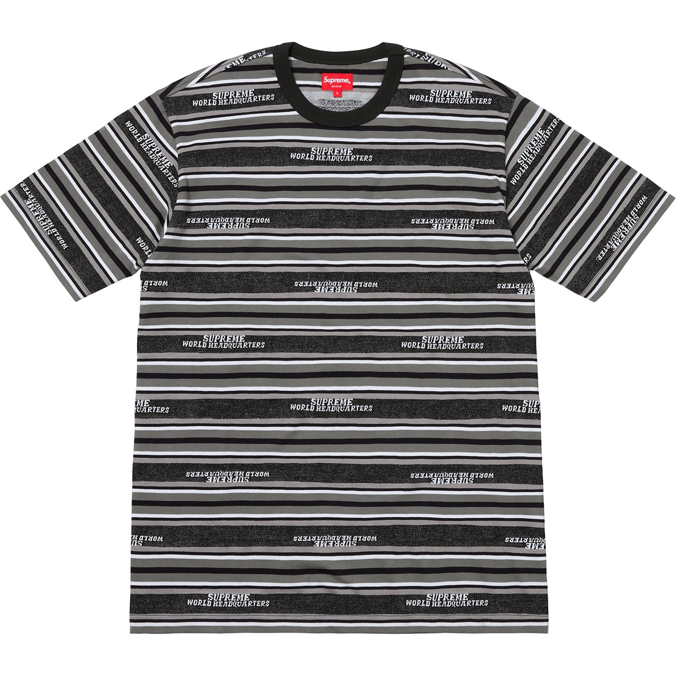 HQ Stripe S/S Top view 5